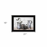 Floral Farmhouse II 2 Black Framed Print Wall Art - Homeroots - Flyclothing LLC