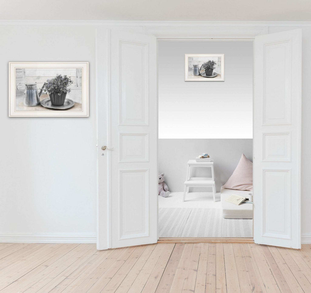 Light and Airy White Framed Print Wall Art - Homeroots - Flyclothing LLC