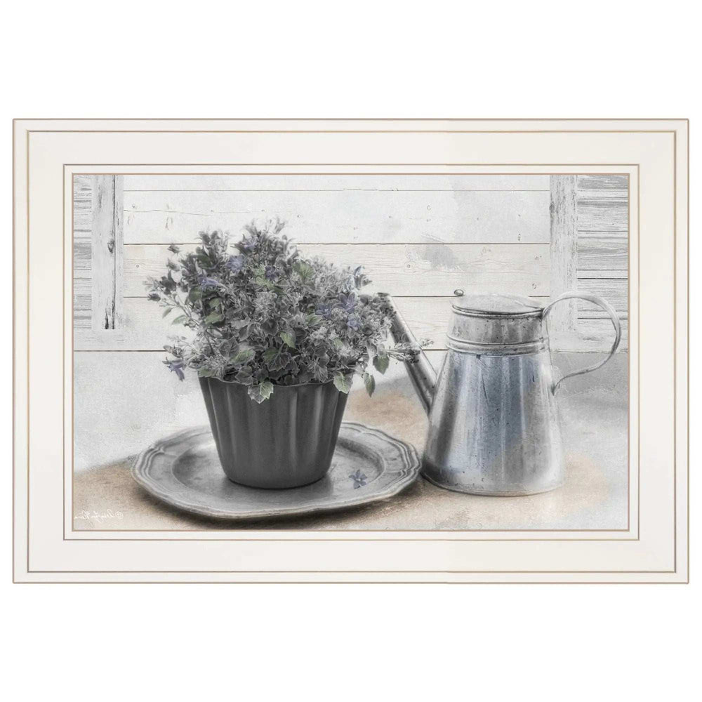 Light and Airy White Framed Print Wall Art - Homeroots - Flyclothing LLC