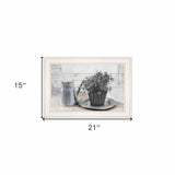 Light and Airy White Framed Print Wall Art - Homeroots - Flyclothing LLC