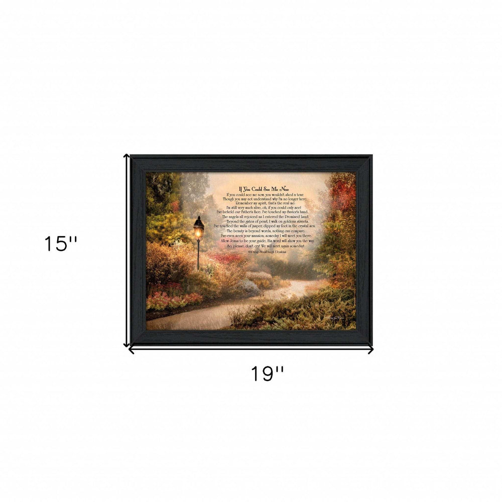 If You Could See Me Now 3 Black Framed Print Wall Art - Homeroots - Flyclothing LLC