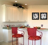 Set Of Two Rooster I Black Framed Print Wall Art - Homeroots - Flyclothing LLC