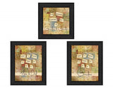 Set Of Three Child Collection Black Framed Print Wall Art - Homeroots - Flyclothing LLC