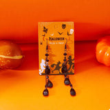 Halloween Teardrop Chain Dangle Earrings - Trendsi - Flyclothing LLC
