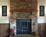 Set Of Two Family and House Rules Black Framed Print Wall Art - Homeroots - Flyclothing LLC