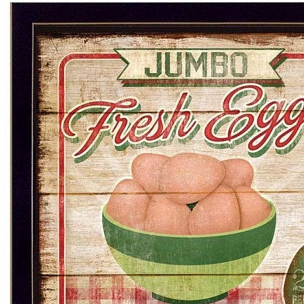 Set Of Two Around the Table Black Framed Print Wall Art - Homeroots - Flyclothing LLC