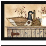 Set Of Two Rustic Still Life Black Framed Print Wall Art - Homeroots - Flyclothing LLC