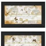 Set Of Two Plant Kindness Black Framed Print Wall Art - Homeroots - Flyclothing LLC