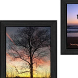 Set Of Two Passion and Teamwork Black Framed Print Wall Art - Homeroots - Flyclothing LLC