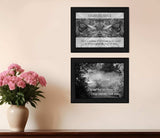 Set Of Two Beauty 2 Black Framed Print Wall Art - Homeroots - Flyclothing LLC