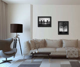 Set Of Two Passion and Teamwork Black Framed Print Wall Art - Homeroots - Flyclothing LLC