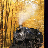 Set Of Two Vintage Locomotives Black Framed Print Wall Art - Homeroots - Flyclothing LLC