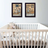 Set Of Two Where Family and Friends Gather II 1 Black Framed Print Wall Art - Homeroots - Flyclothing LLC