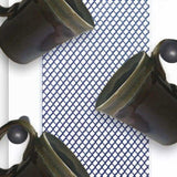 Set Of Four Kitchen Collection V with Seven Peg Mug Rack 4 White Framed Print Kitchen Wall Art - Homeroots - Flyclothing LLC