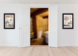 Set Of Two Farm Living 1 Black Framed Print Wall Art - Homeroots - Flyclothing LLC