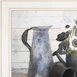 Set Of Two Floral with Tin Ware 1 White Framed Print Wall Art - Homeroots - Flyclothing LLC