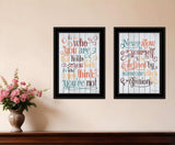 Set Of Two Who You Think 2 Black Framed Print Wall Art - Homeroots - Flyclothing LLC