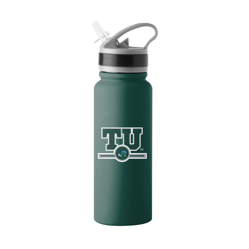 Tulane 25oz Campus Color Letterman Stainless Single Wall Flip Top Bottle - Logo Brands - Flyclothing LLC