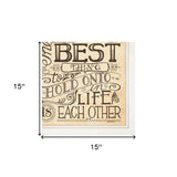 Set Of Two Together or Each Other 1 White Framed Print Wall Art - Homeroots - Flyclothing LLC