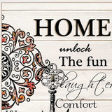 Set Of Two Life or Home 1 White Framed Print Wall Art - Homeroots - Flyclothing LLC