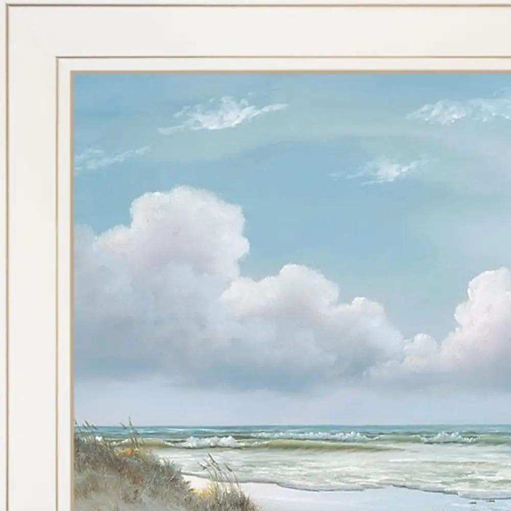 Set Of Three Beautiful Day III III White Framed Print Wall Art - Homeroots - Flyclothing LLC