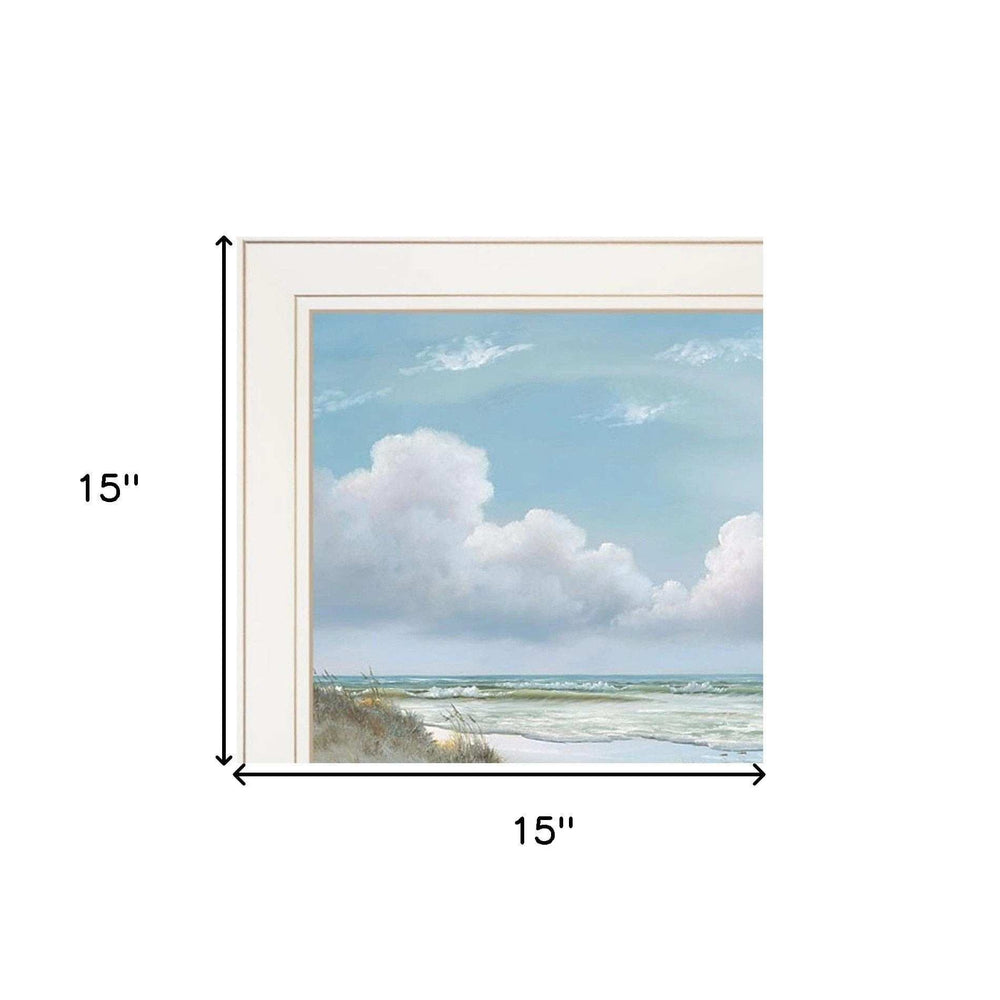 Set Of Three Beautiful Day III III White Framed Print Wall Art - Homeroots - Flyclothing LLC