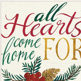 Set Of Two Come Home for Christmas 1 White Framed Print Wall Art - Homeroots - Flyclothing LLC