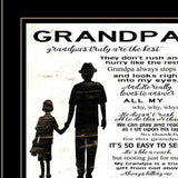 Set Of Two My Grandparents are the Best 1 Black Framed Print Wall Art - Homeroots - Flyclothing LLC