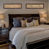 Set Of Two Blessed Home Black Framed Print Wall Art - Homeroots - Flyclothing LLC