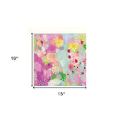 Set Of Two Floral Designs White Framed Print Wall Art - Homeroots - Flyclothing LLC