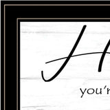 Set Of Two Gather Together 2 Black Framed Print Wall Art - Homeroots - Flyclothing LLC