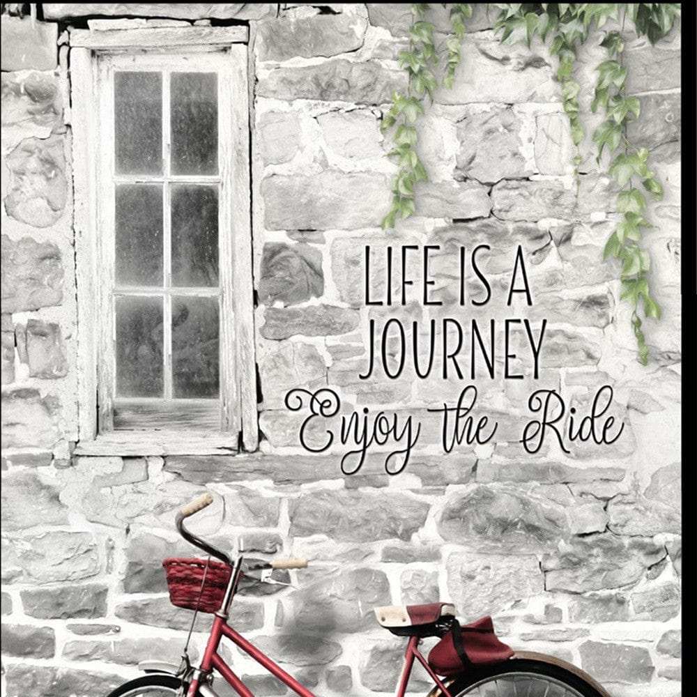 Set Of Two Romantic Bicycles 2 Black Framed Print Wall Art - Homeroots - Flyclothing LLC
