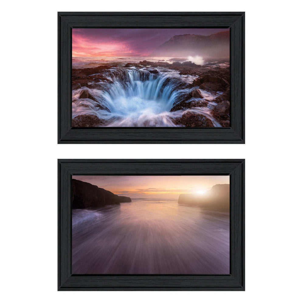 Set Of Two Future Genesis 2 Black Framed Print Wall Art - Homeroots - Flyclothing LLC