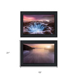 Set Of Two Future Genesis 2 Black Framed Print Wall Art - Homeroots - Flyclothing LLC