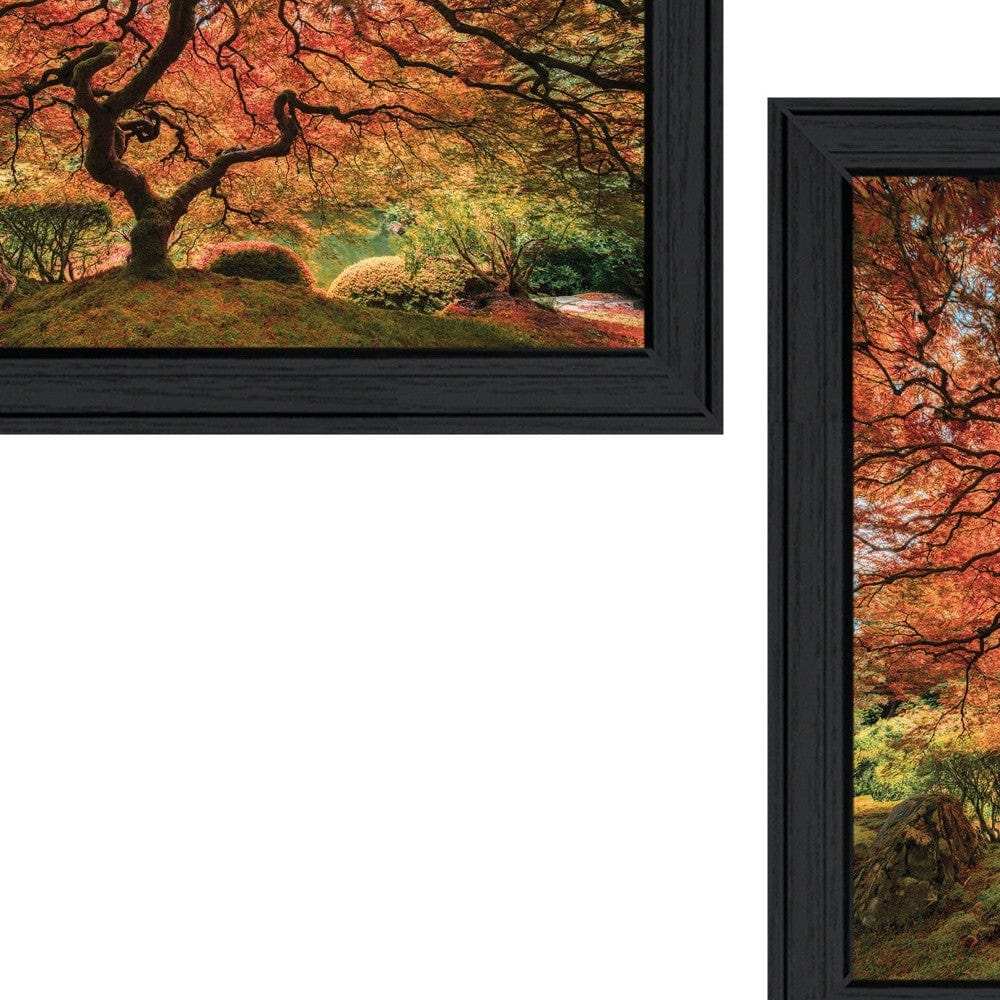 Set Of Two First Colors of Fall II Black Framed Print Wall Art - Homeroots - Flyclothing LLC