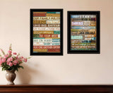 Set Of Two Today Is 2 Black Framed Print Wall Art - Homeroots - Flyclothing LLC
