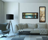 Set Of Two I met You or Living your Dreams 1 Black Framed Print Wall Art - Homeroots - Flyclothing LLC