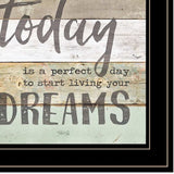 Set Of Two Trust in the Lord Black Framed Print Wall Art - Homeroots - Flyclothing LLC