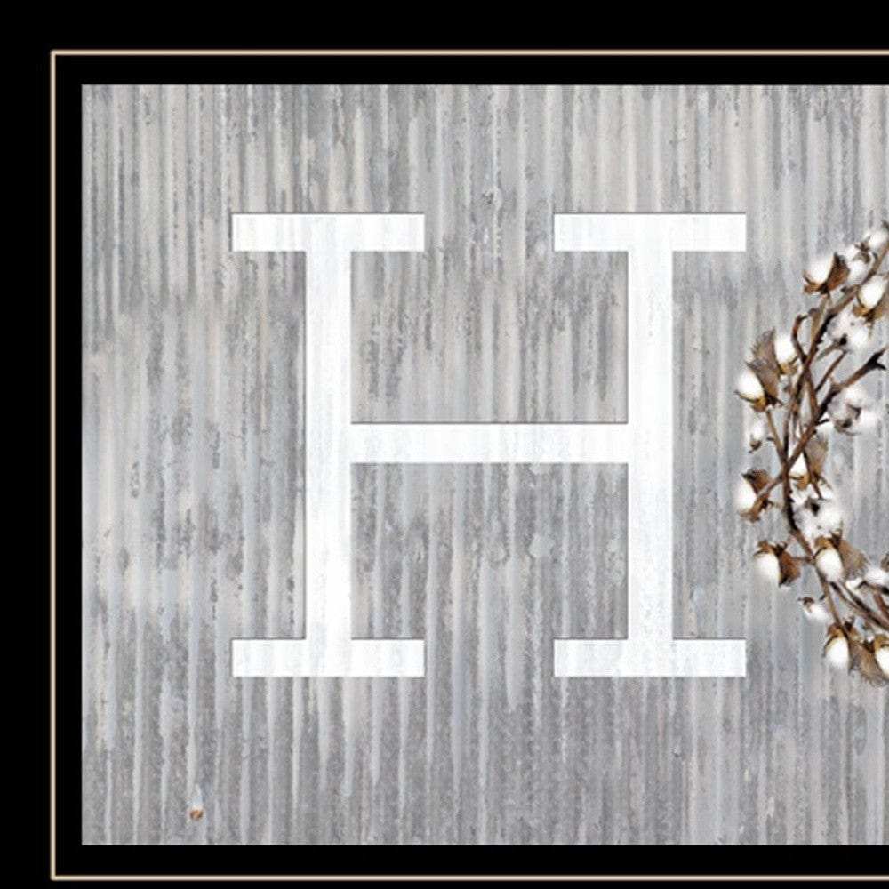 Set Of Two Where Our Story Begins 2 Black Framed Print Wall Art - Homeroots - Flyclothing LLC