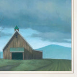 Set Of Two Two Barnscapes 1 White Framed Print Wall Art - Homeroots - Flyclothing LLC