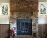 Set Of Two Floral Field 1 White Framed Print Wall Art - Homeroots - Flyclothing LLC