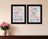 Set Of Two The Only Person 2 Black Framed Print Wall Art - Homeroots - Flyclothing LLC