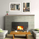 Set Of Two A Picnic Getaway 1 White Framed Print Wall Art - Homeroots - Flyclothing LLC