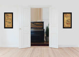 Set Of Two Joyful 2 Black Framed Print Wall Art - Homeroots - Flyclothing LLC