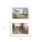 Set Of Two The Road Home 1 White Framed Print Wall Art - Homeroots - Flyclothing LLC