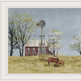 Set Of Two Billy Jacobs Summer or Spring Seasonal White Frame White Framed Print Wall Art - Homeroots - Flyclothing LLC