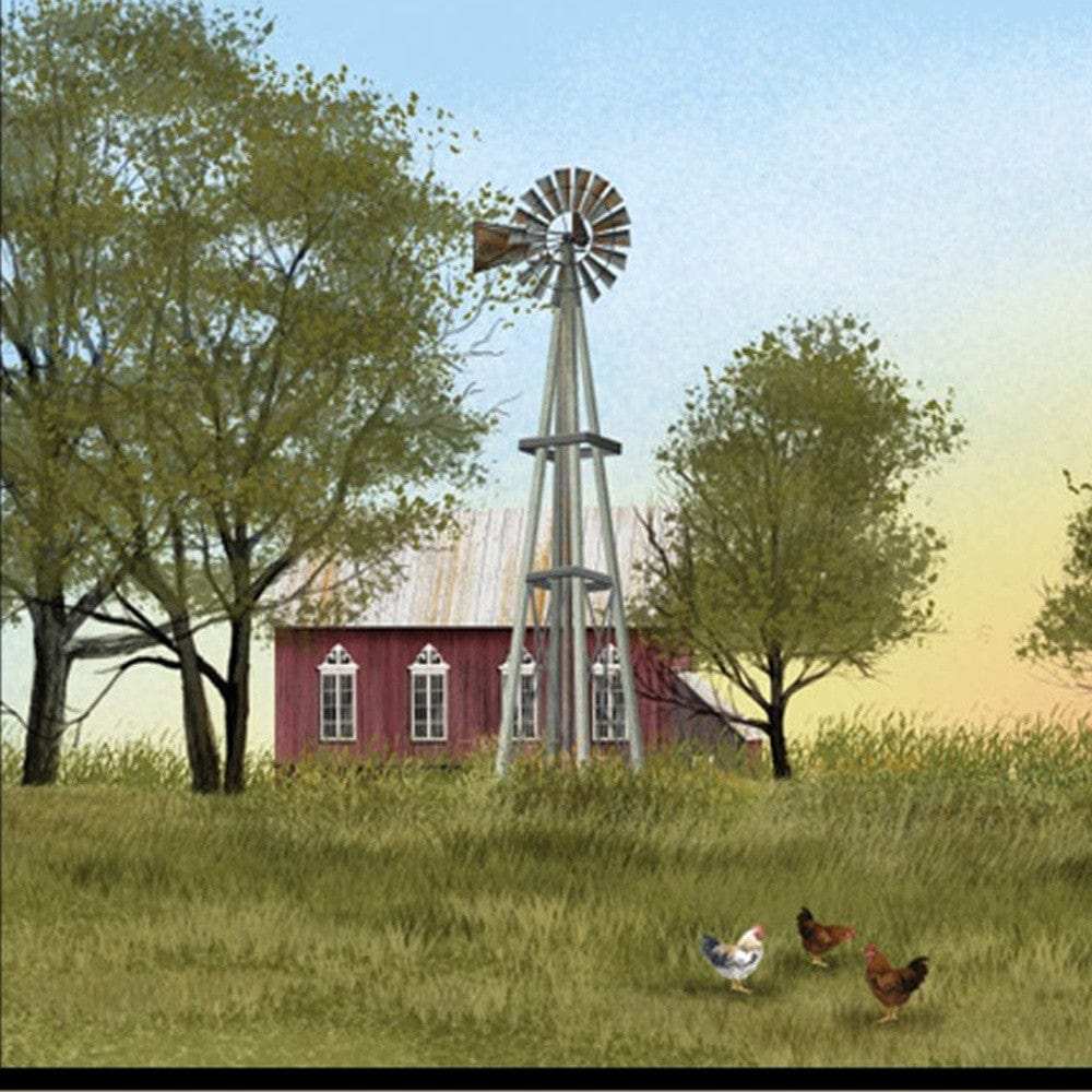 Set Of Two Billy Jacobs Summer or Spring Seasonal Black Frame Black Framed Print Wall Art - Homeroots - Flyclothing LLC