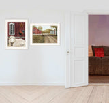 Set Of Two Good Morning 1 White Framed Print Wall Art - Homeroots - Flyclothing LLC