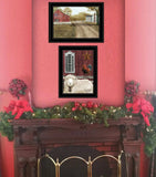 Set Of Two Good Morning 2 Black Framed Print Wall Art - Homeroots - Flyclothing LLC