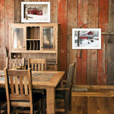 Set Of Two Winter Evening 1 White Framed Print Wall Art - Homeroots - Flyclothing LLC